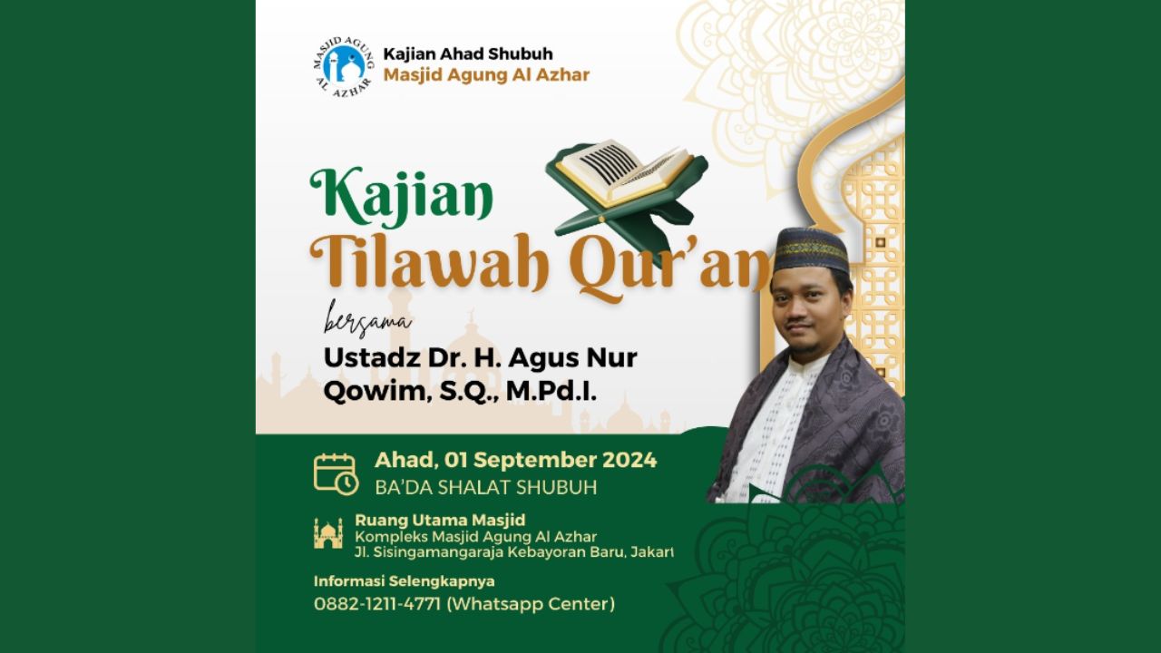 Kajian Ahad Shubuh, 01 September 2024 ba'da Shalat Shubuh